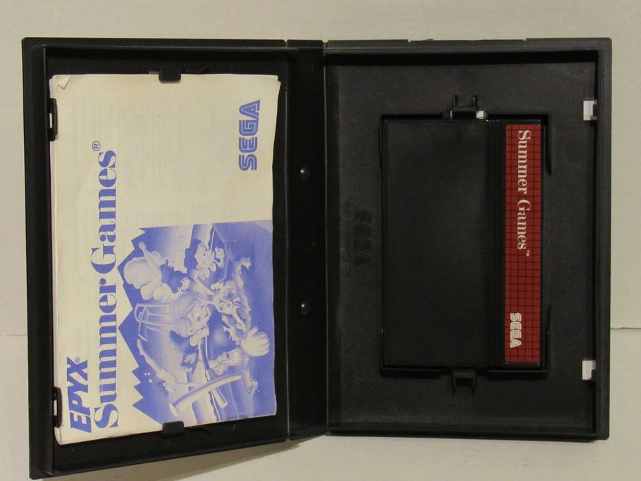 Complete Sega Master System Summer Games Game64729819302274123