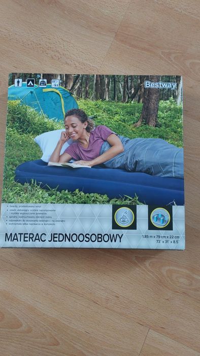Dmuchany materac jednoosobowy, bestway