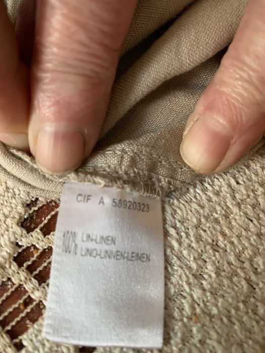 Damskie luźne spodnie Len 36/38