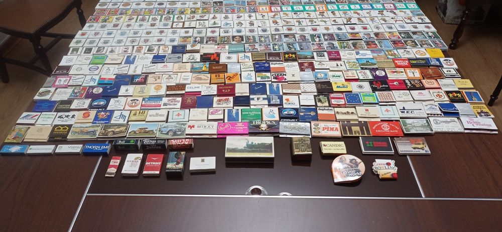Coleçao de Carteiras de fosforos