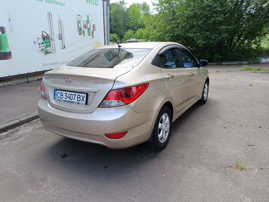 Hyundai Accent 2011р.в. 1,4 газ/бензин