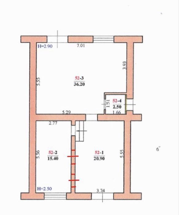Продається комерційне приміщення, центр міста