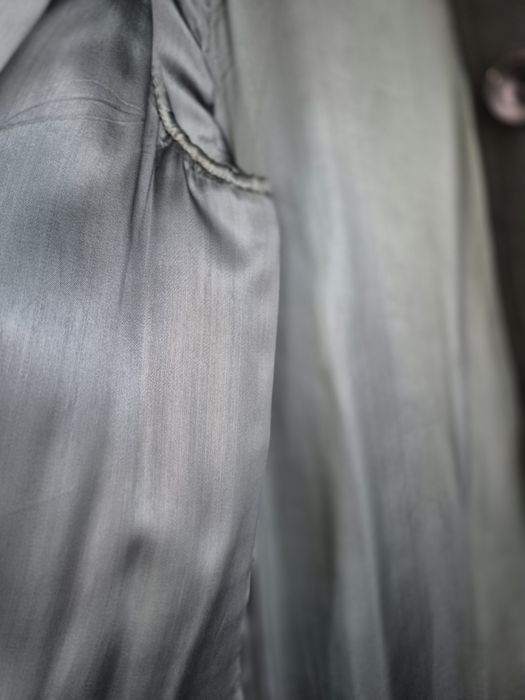 Płaszcz ocieplony z norką L/XL