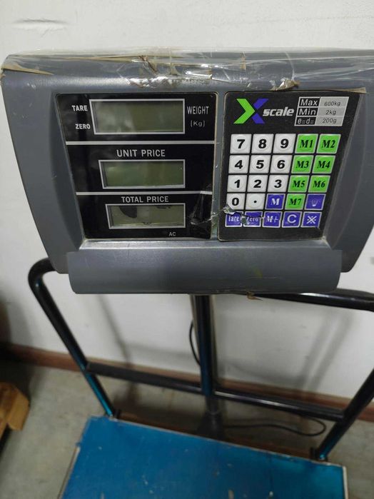 Elektroniczna waga platformowa z serii TCS