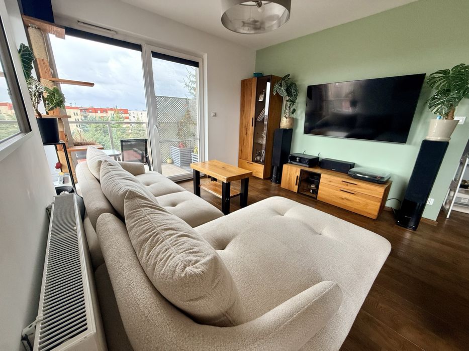 3 pokoje | 56,3 m² | Panorama Prądnik | duży balkon 9,7 m² | widok na Kraków | klimatyzacja
