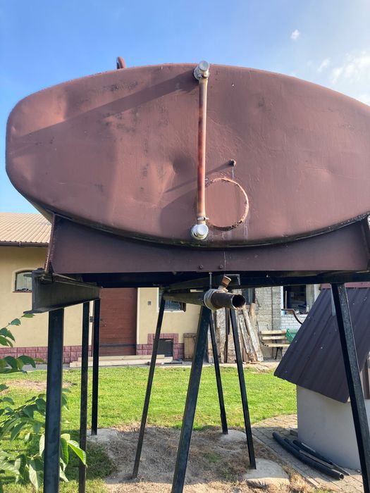 Zbiornik aluminiowy na wodę 4000 L