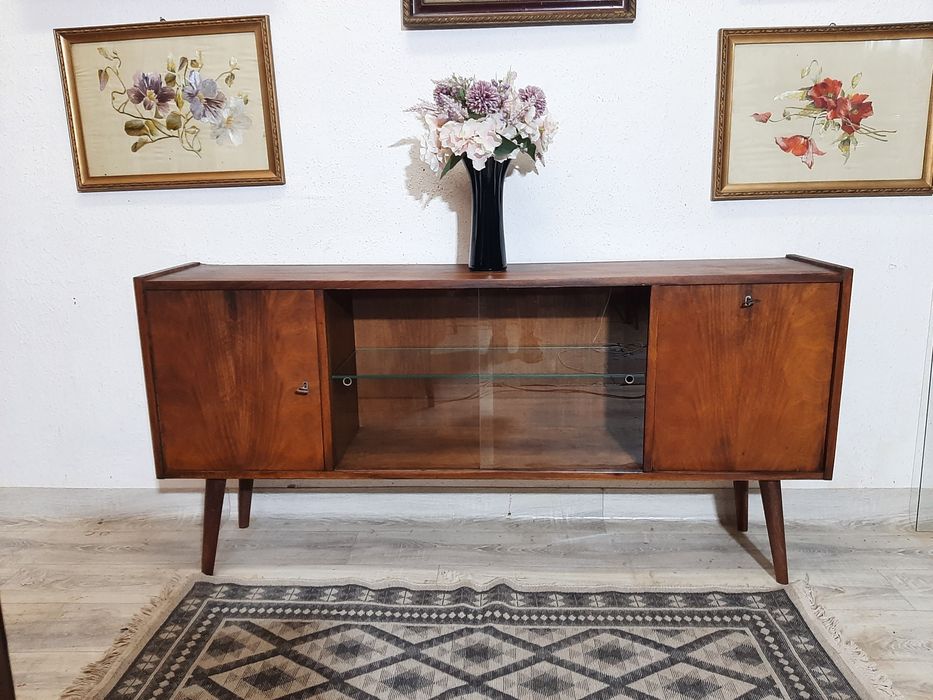 Komoda vintage po pełnej renowacji | styl mid-century | olejowane drew