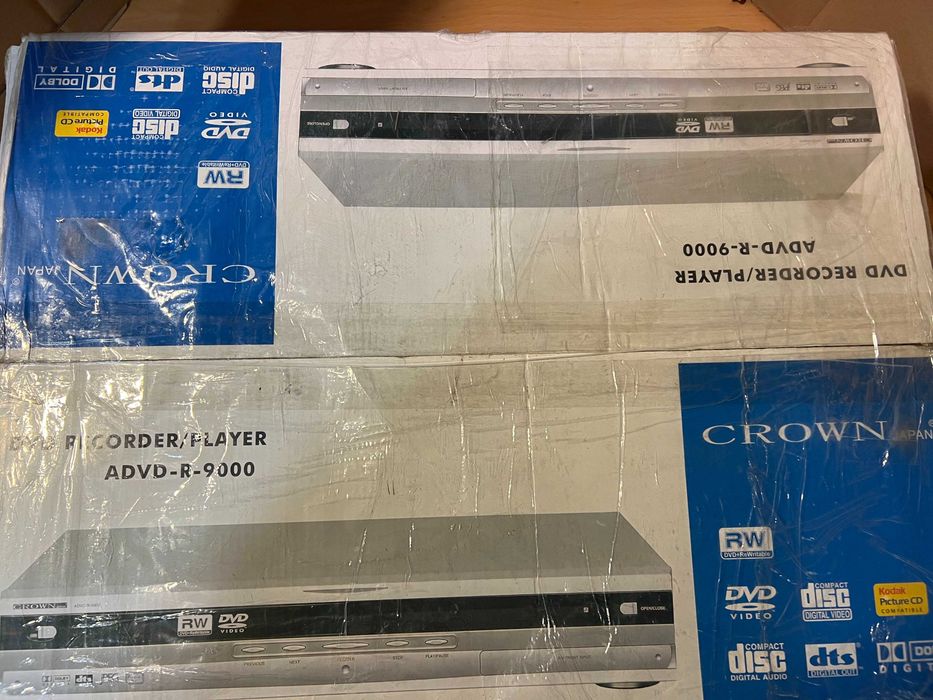 Gravador de DVD de Secretária Crown ADVD-R-9000 Ler Descrição