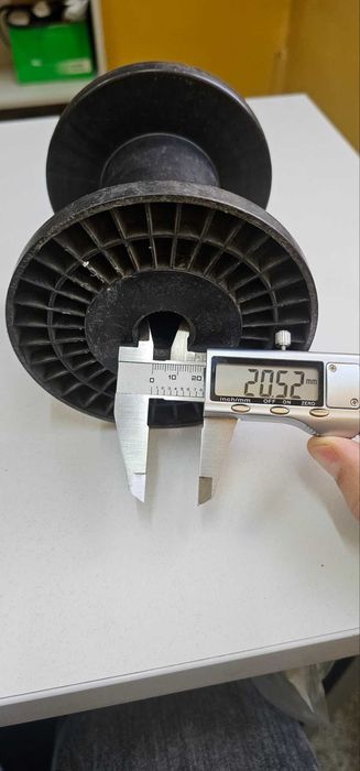 Катушка шпулька для намотки проволоки, кабеля, нитки, лески, 130х120мм