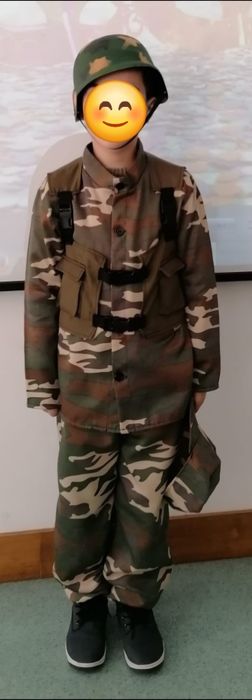 Fantasia de Carnaval militar