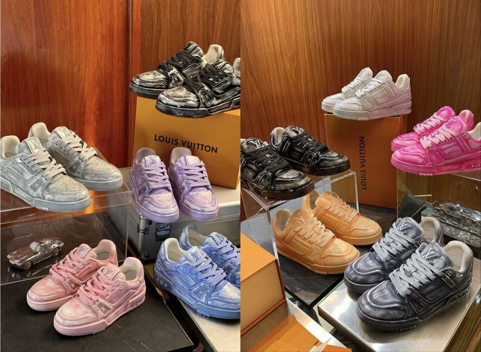 Нові Кросівки Louis Vuitton Trainer/LV Trainer Sneakers/Люкс якість!