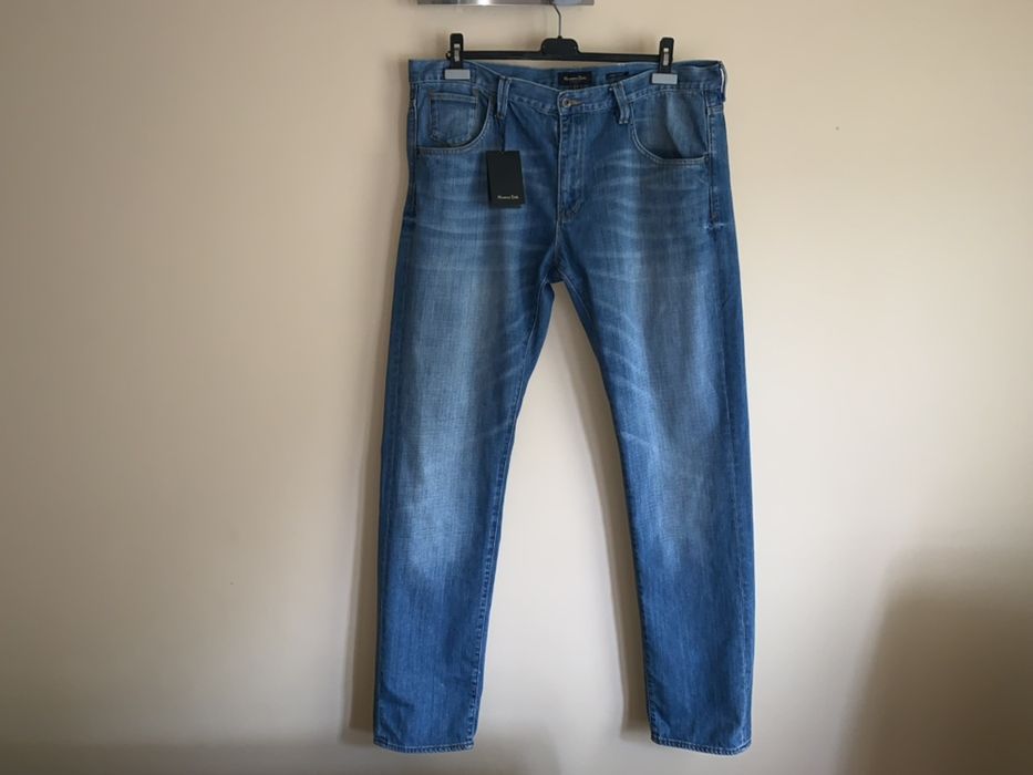 Jeansy Massimo Dutti Klasyczne DUŻE Roz 38 / S0026