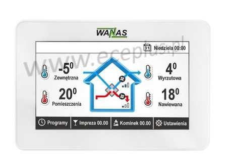 Rekuperator WANAS COMBO 430 H XF centrala wentylacyjna rekuperacja