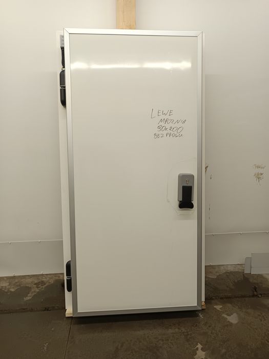 Drzwi mroznicze bezprogowe mroznia nowe