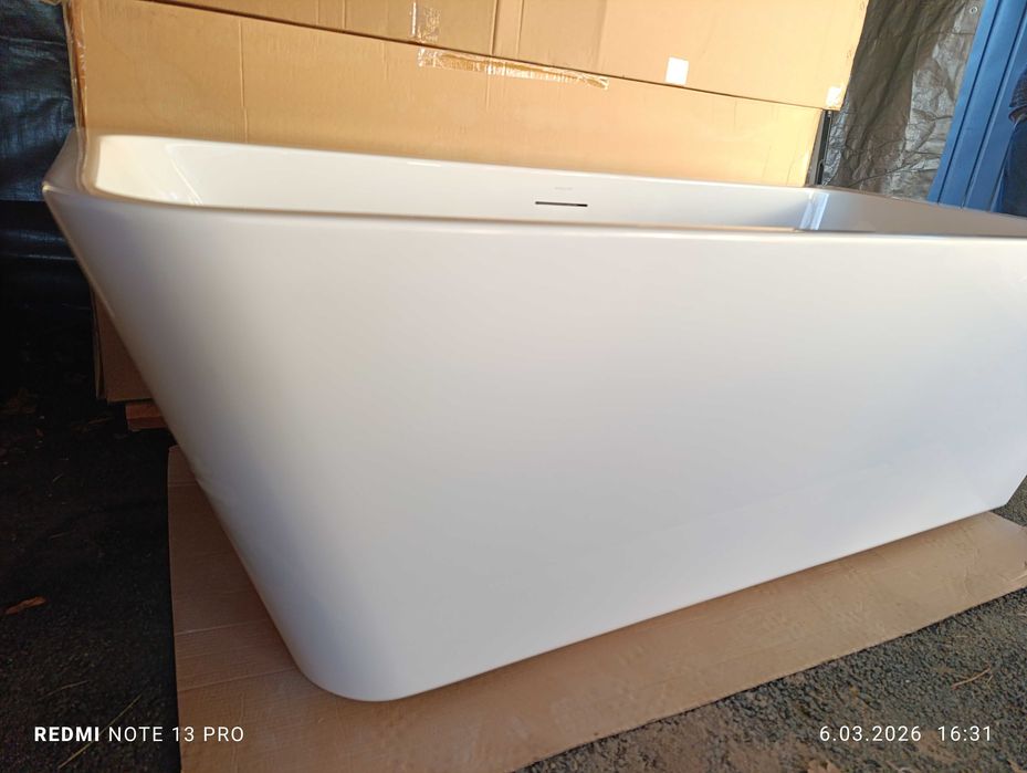 Wanna narożna prawa wolnostojąca 160x73, NOWA