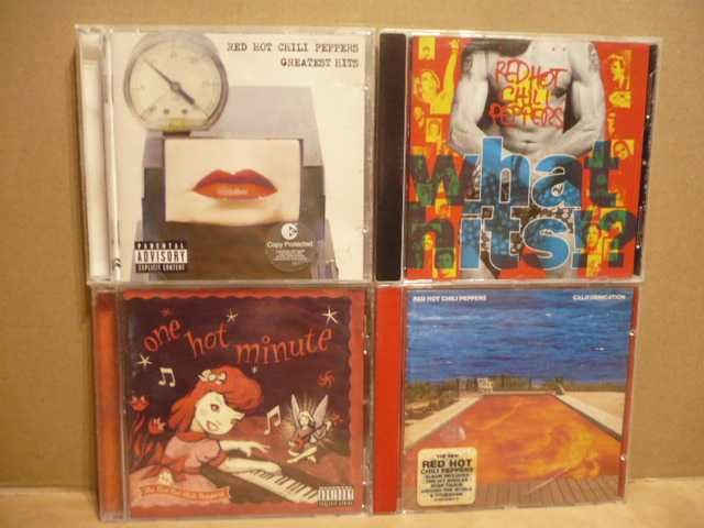 Wyprzedaż płyt CD grupy Red Hot Chili Peppers.Zapraszam. 4 x CD.
