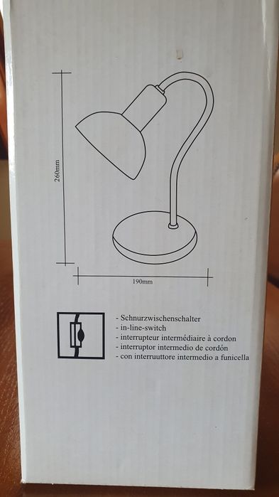 Candeeiro de secretária