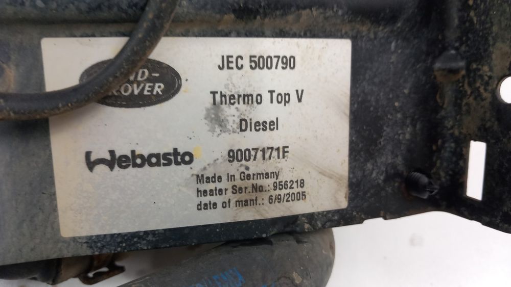 Land Rover Discovery Iii L319 Suv 2.7D Webasto  Jec500790 9007171F