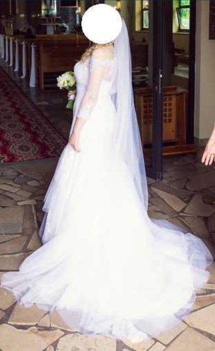 Suknia ślubna biała r.38 Sincerity Bridal Justin Alexander