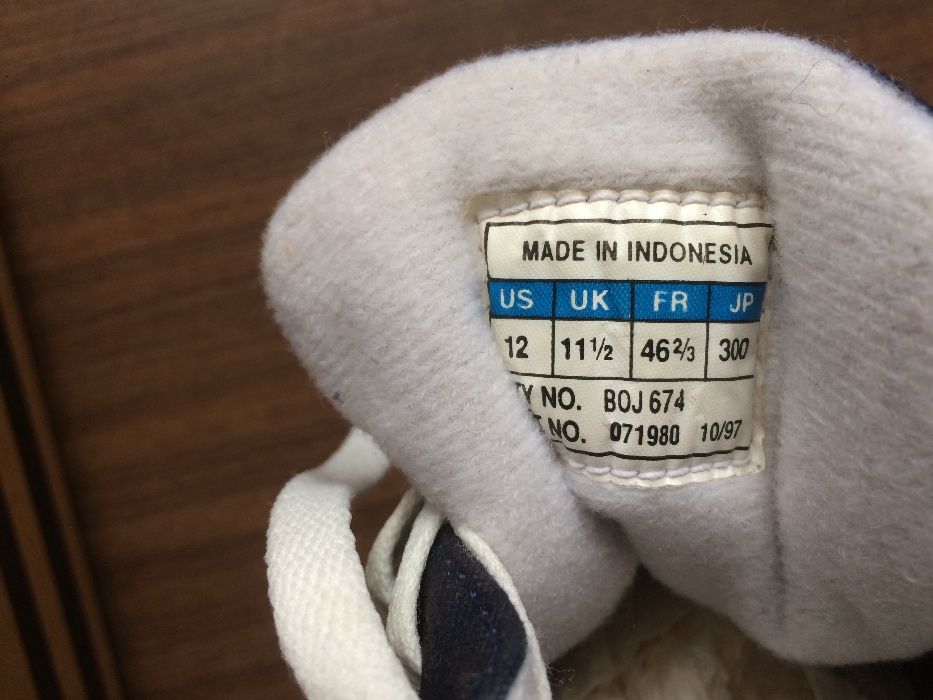Кеды мужские винтажные новые Adidas St. Kilda 071980 EU46 2/3