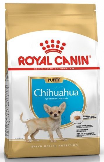Karma z prebiotykiem dla szczeniąt chihuahua do 8mc. Royal Canin 0,5kg