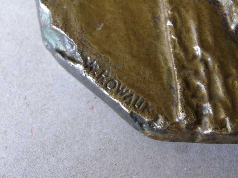 Plakieta /medal Wacław Kowalik - sygn. ECCE  HOMO