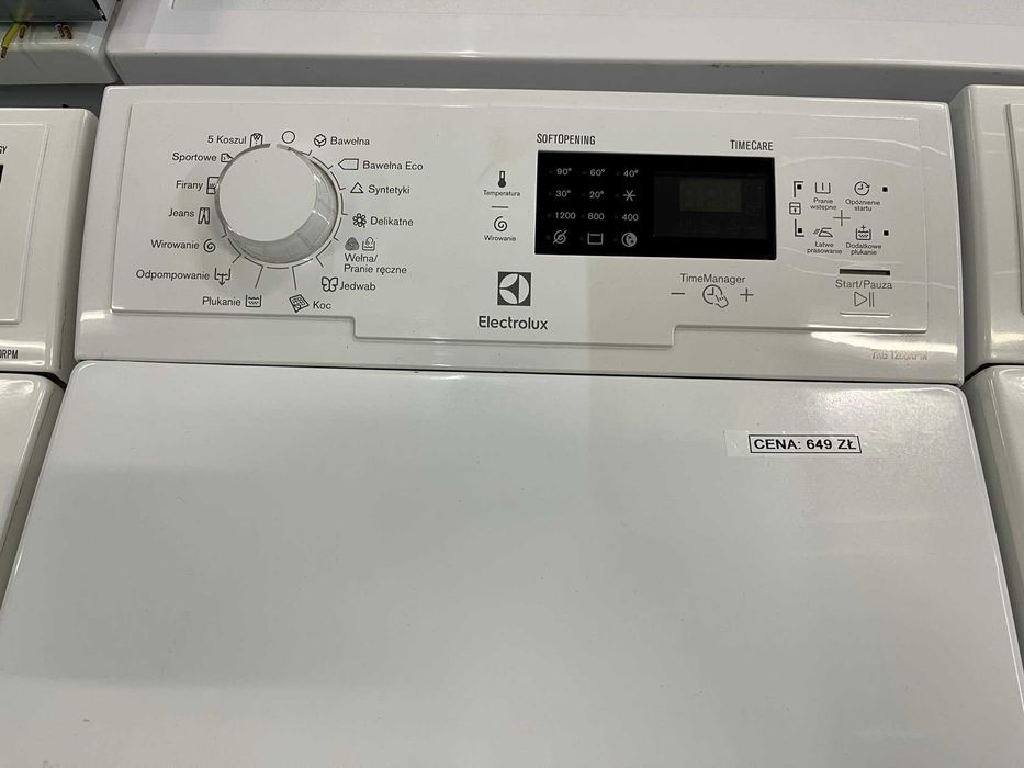 Pralka ładowana od góry ELECTROLUX 7kg, używana, w 100% sprawna