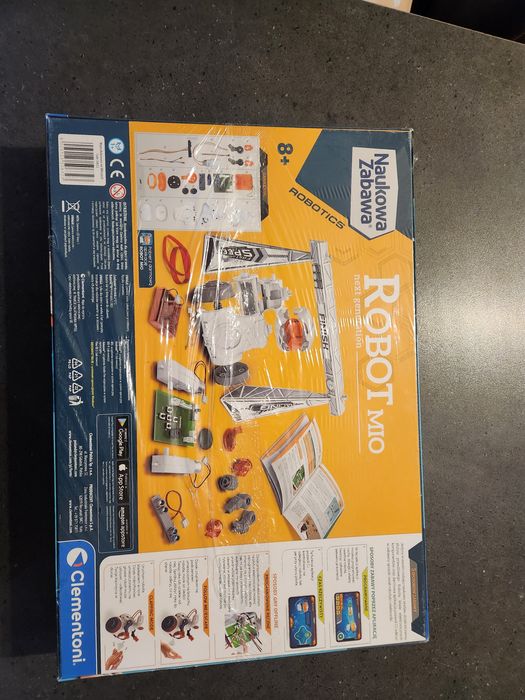 Robot MIO programowalny robot dla malego inzyniera, nowy, clementoni