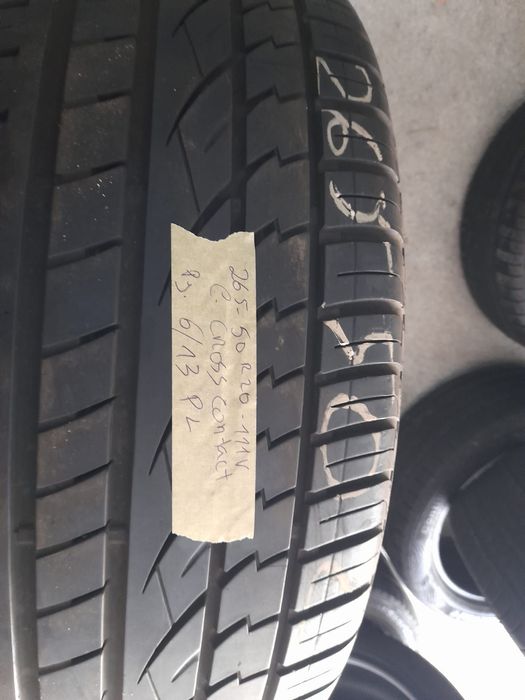 2 pneus 265/50R20 Continental