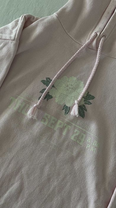 Hoodie cor de rosa da Pull&Bear