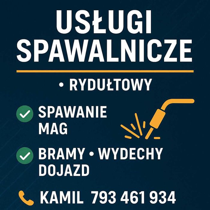 Profesjonalne usługi spawalnicze | MAG |