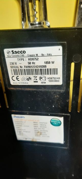 Ekspres saeco philips z pieniaczem do mleka