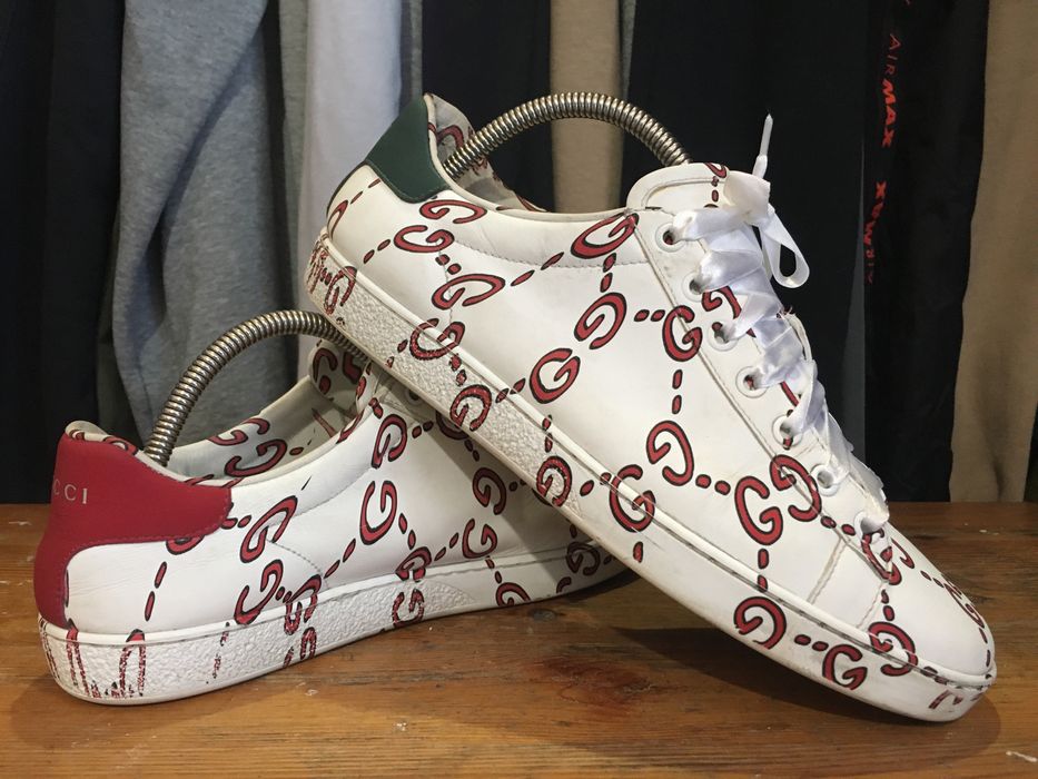 Кросівки Gucci Wmns Ace GG Supreme “GG Chain Print””