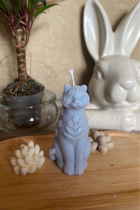 Świeca sojowa Blue baby cat