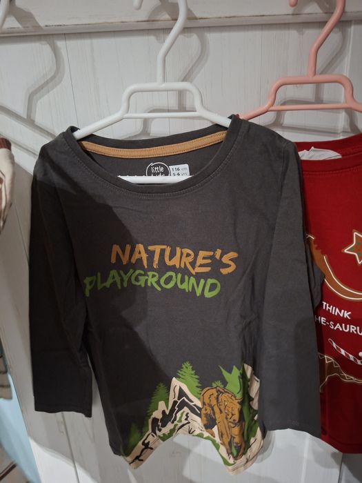 Bluzeczki chłopięce 116