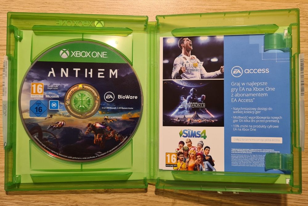 Anthem Xbox One PL