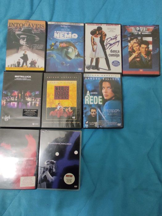 Vendo DVDs vários