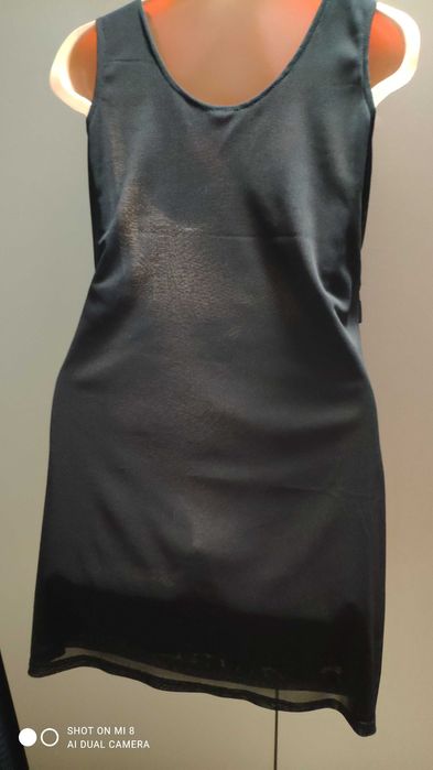 Sukienka cekinkowa czarna