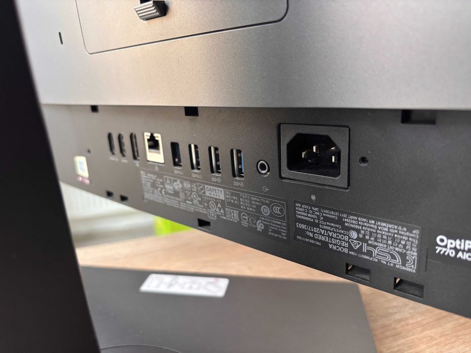 Komputer All in One Dell Optiplex 7770 - i5-9600, 16GB ram, dysk SSD