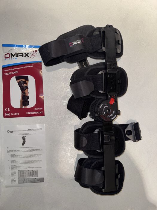 Orteza kolana T-MAX KNEE OMAX – pooperacyjna, regulowana