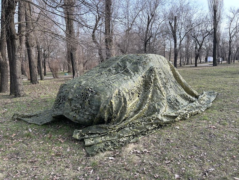 Маскувальна сітка Лист 1 зелений колір