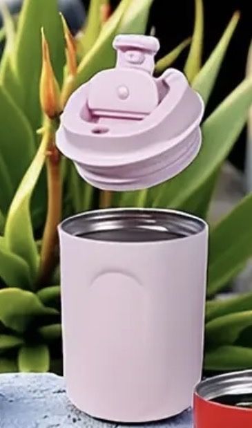 Термочашка рожева термокружка 220мл