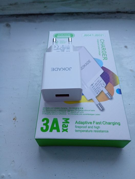 Блок живлення JOKADE USB 3A Max DC 5V/3A