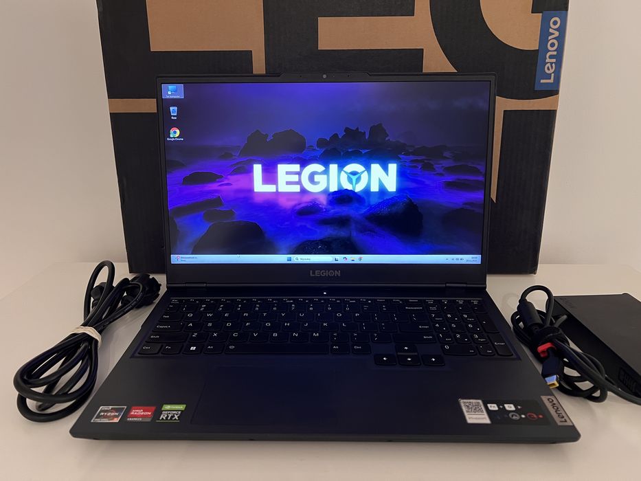 Laptop Lenovo Legion・Ryzen 5・16GB RAM・1TB・RTX 3060・Windows 11