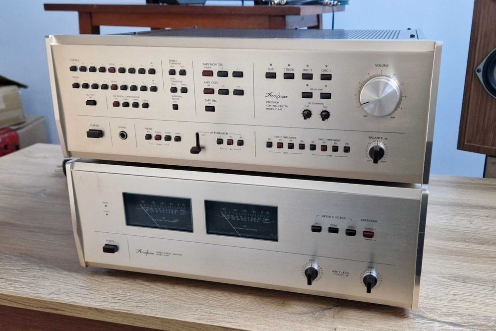 Accuphase C-240/P-400 - Klasyka japońskiego hi-endu