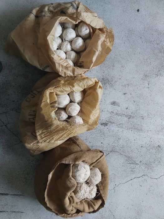 Linho caseiro sem qualquer mistura com mais de 30anos