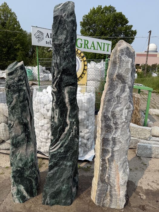 Monolity Arctic Green Bryły Kamienna szpilka kora grys monolit
