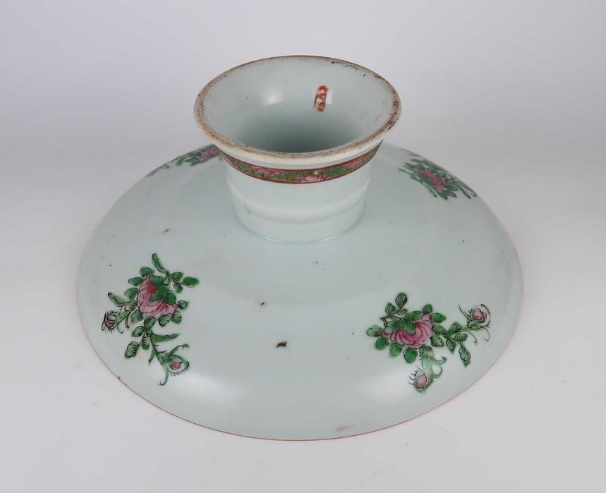 Fruteira em Porcelana da China - Família Rosa - Séc. XIX/XX