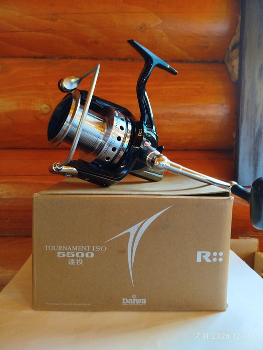 Коропова котушка Daiwa Tournament ISO 5500 + запасна шпуля