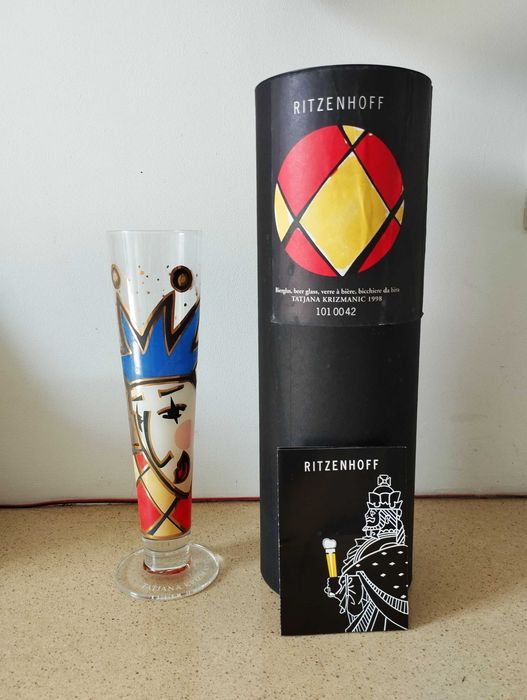 Copo de Cerveja Colecionável Ritzenhoff - Edição Limitada 1998